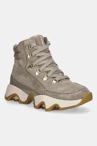 Semišové sněhule Sorel KINETIC IMPACT CONQUEST PLUS WP