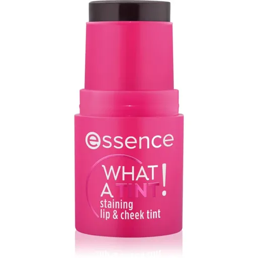 essence WHAT A TINT! multifunkční líčidlo na rty a tváře odstín 10 Raspberry Vibes 5 g