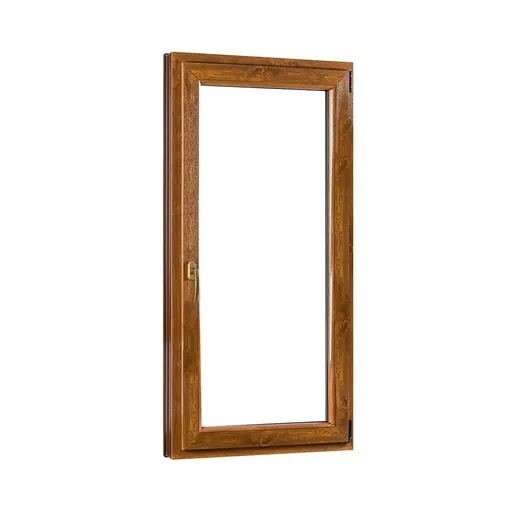 Jednokřídlé plastové balkónové dveře REHAU Smartline+, pravé - SKLADOVÁ-OKNA.cz - 950 x 2080