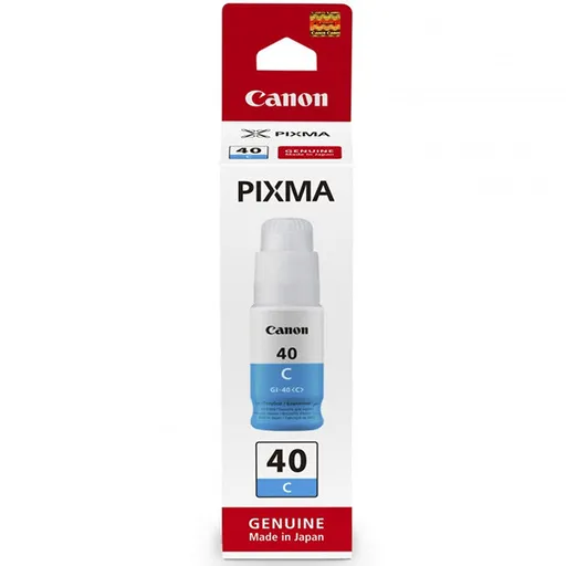 CANON GI-40 C - originální cartridge, azurová, 7700 stran