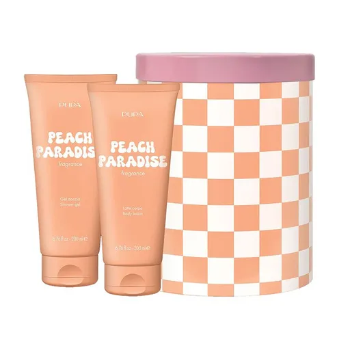 PUPA Milano Dárková sada Peach Paradise Happy Box Kit 1
