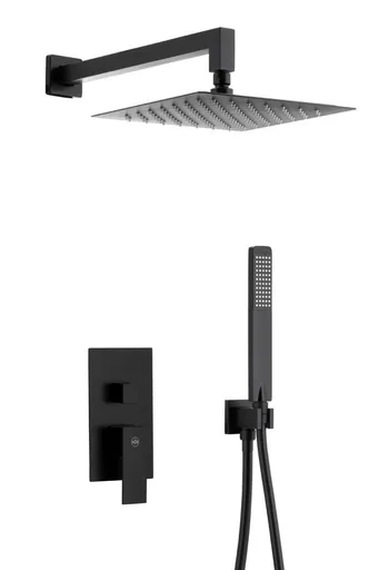 KFA LOGON podomítkový sprchový set, černá 5139-501-81