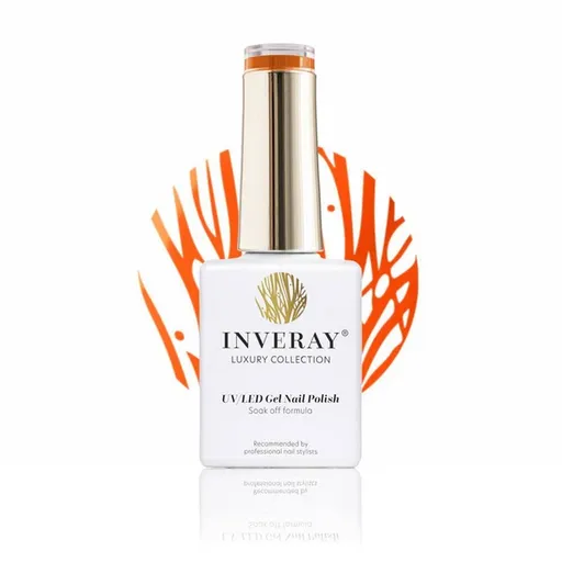Inveray UV/LED Gel Lak No. 134 CHARMING CLEMENTINE