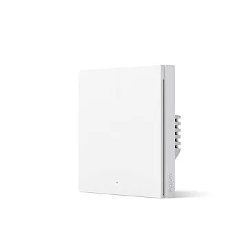 AQARA Smart Wall Switch H1(No Neutral, Single Rocker) (AQARA-WS-EUK01-1000)