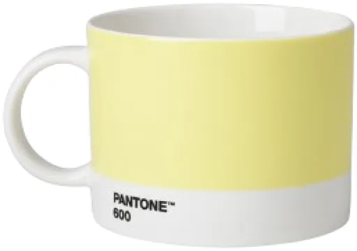 PANTONE Hrnek na čaj - Light Yellow 600