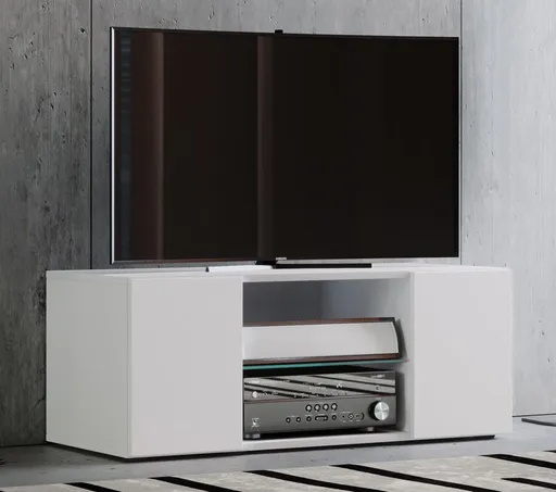 VCM TV stolek Lowina 95, bílý