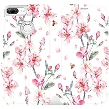 Flipové pouzdro na mobil Honor 9 Lite - M124S Růžové květy (5903226255368)