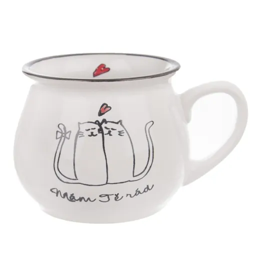 Hrnek Cats Mám tě rád 0,32 l - ORION
