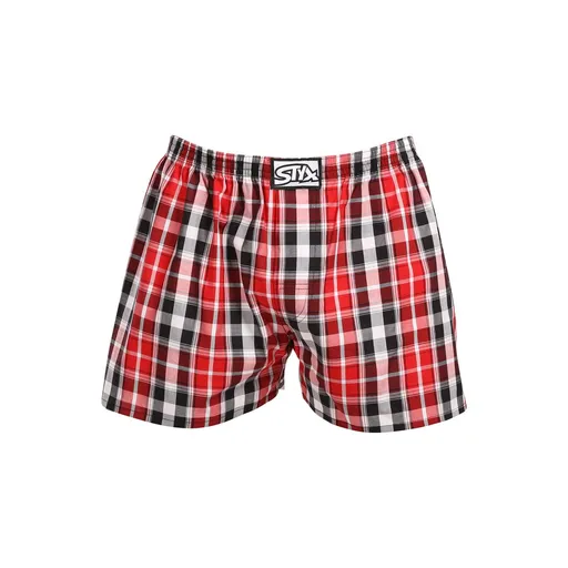 Styx Pánské trenky klasická guma vícebarevné (A1035) XXL