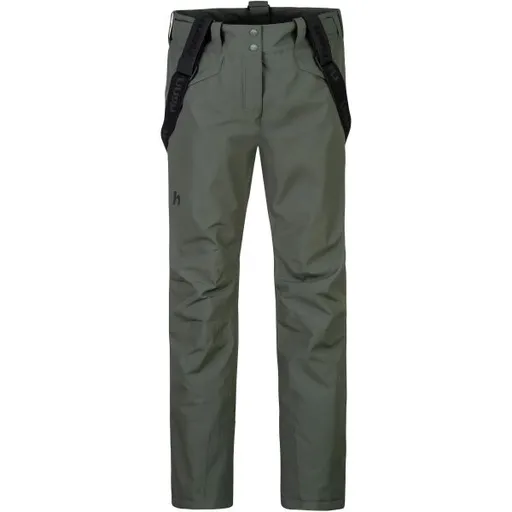 Hannah AWAKE II Dámské lyžařské kalhoty, khaki, velikost