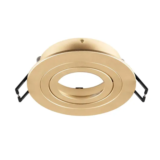 BIG WHITE (SLV) NEW TRIA 75 kroužek pro vestavbu do stropu, D: 9,3 H: 2,6 cm, IP 20, růžové zlato 1007344