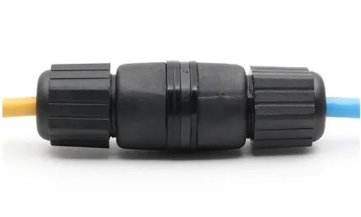 OPTIX Stíněná vodotěsná RJ45 kabelová spojka, krytí IP-67