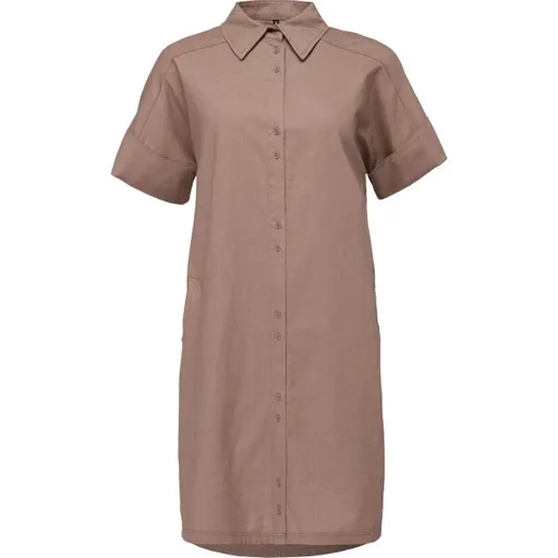 LOAP NURI Dámské šaty, hnědá, velikost