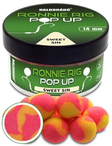 Haldorádó plovoucí boilie pop-up ronnie rig 30 g 14 mm - sweet sin