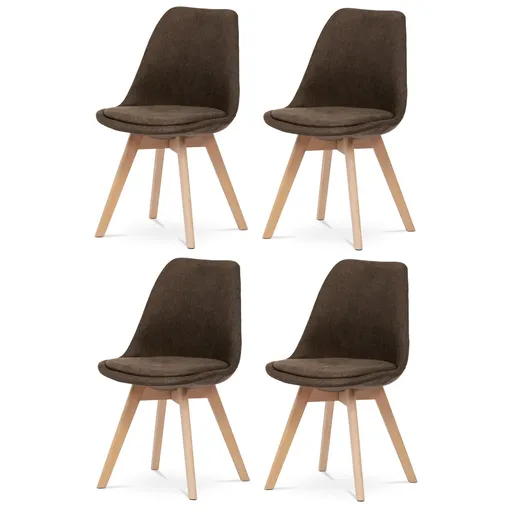 Sada jídelních židlí CT-751 BR2, 4 ks