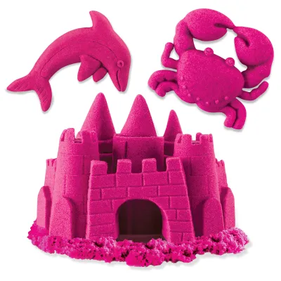 Kinetic sand neonové barvy písku - modrý
