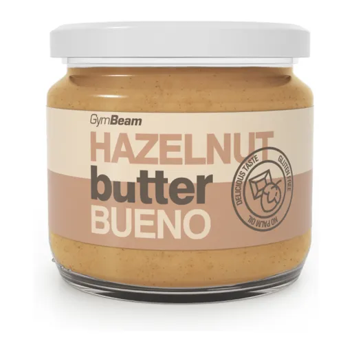 GymBeam BUENO HAZELNUT BUTTER - 340 G Ořechové máslo, , velikost 340 G