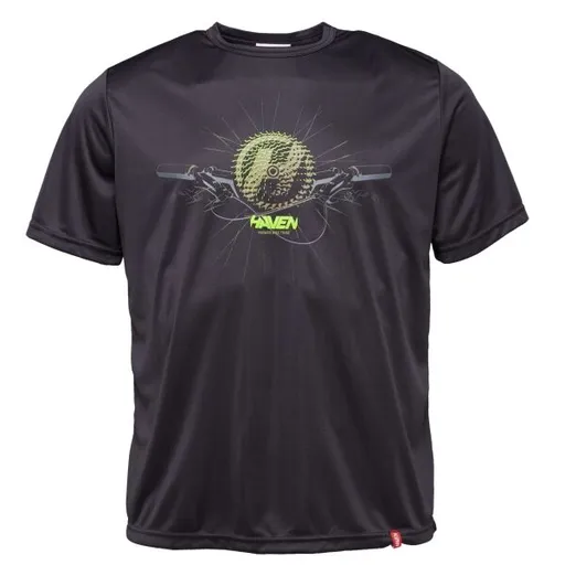 HAVEN NAVAHO II SHORT Pánský volný dres na kolo, černá, velikost