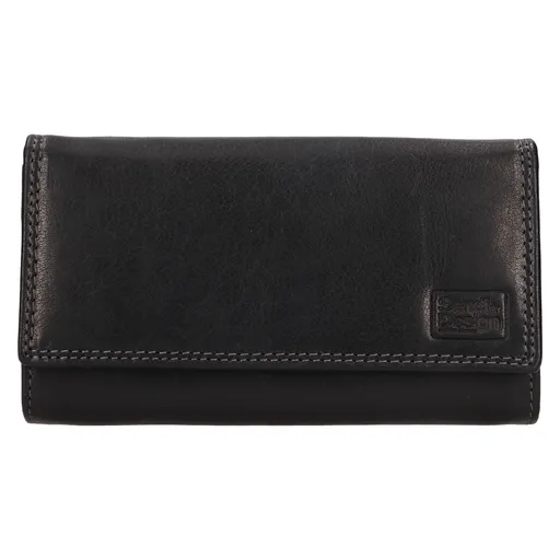Dámská kožená peněženka SendiDesign Dinta - černá