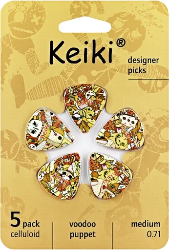 Ortega KPVP-5 Keiki Designer Picks Voodoo Puppet