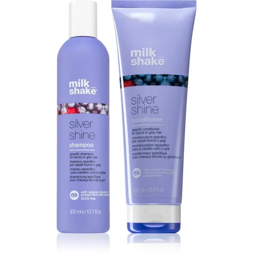 milk_shake® Silver Shine šampon a kondicionér neutralizující žluté tóny