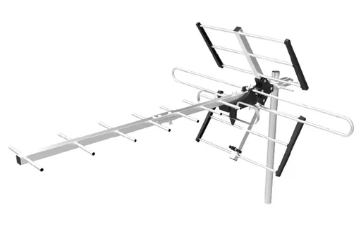 EVOLVEO Flexi 1, pasivní venkovní DAB+/DVB-T2 anténa, filtr LTE, 4G, 5G