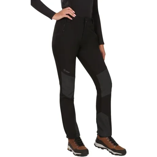 KILPI NUUK Dámské outdoorové kalhoty, černá, velikost 40S