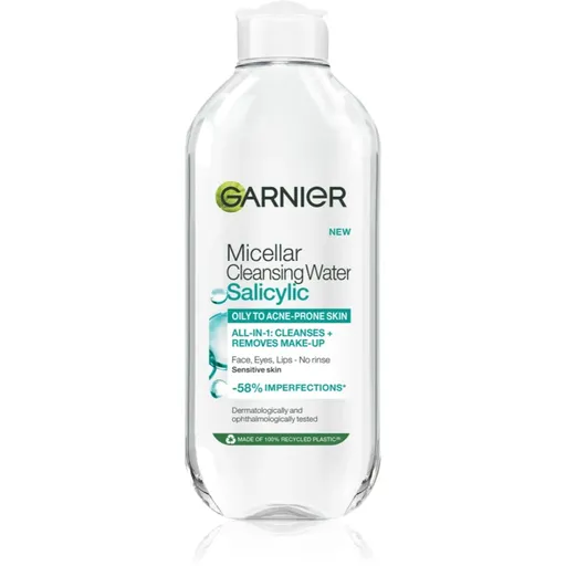 Garnier Salicylic Micellar Cleansing Water micelární čisticí voda s kyselinou salicylovou 400 ml