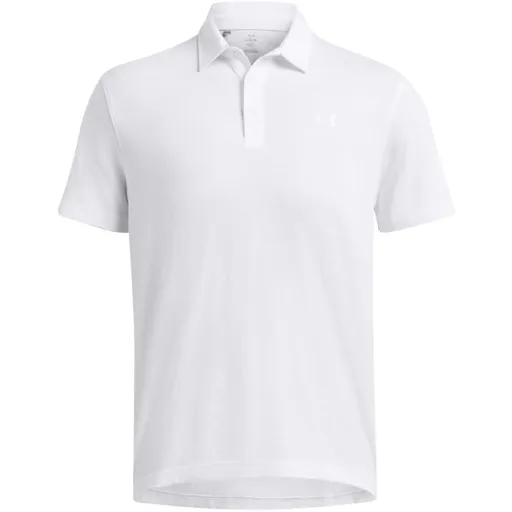 Under Armour ICON Pánské polo triko, bílá, velikost M