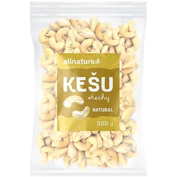 Allnature Kešu jádra 500 g (13107V)