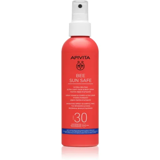 Apivita Bee Sun Safe Hydra Melting Ultra-Light Spray SPF30 ochranné opalovací mléko ve spreji SPF 30 200 ml