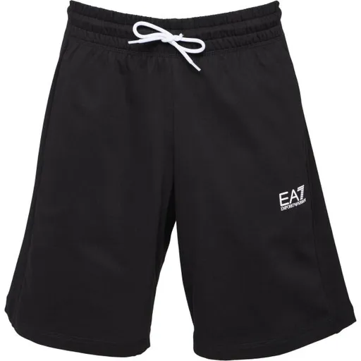 EA7 SHORTS Pánské šortky na golf, černá, velikost
