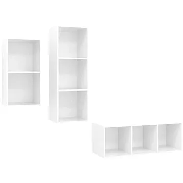 SHUMEE 3 ks bílá s vysokým leskem, 3079634 (3079634)