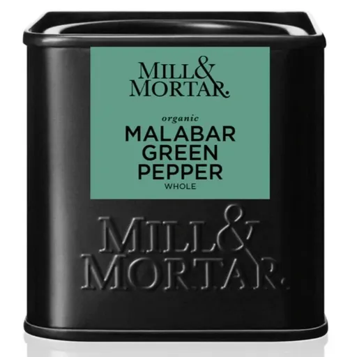 Bio zelený pepř MALABAR 25 g, celý, Mill