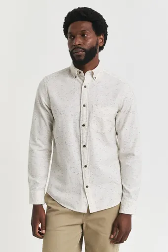 KOŠILE GANT REG NEPS FLANNEL SHIRT CREAM