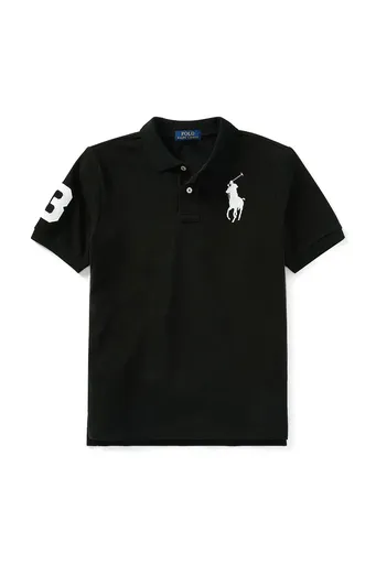 Dětská bavlněná polokošile Polo Ralph Lauren
