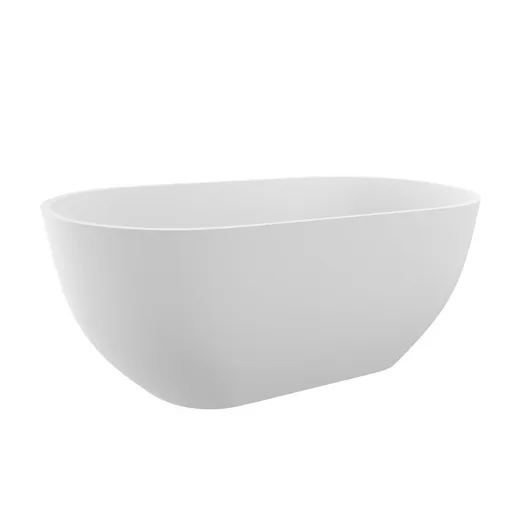 POLYSAN REDUTA volně stojící vana litý mramor 150x75x46cm, bílá 72843