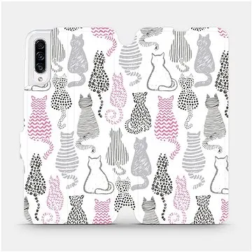 Flipové pouzdro na mobil Samsung Galaxy A30s - MX01S Kočičí zádíčka (5903516063147)