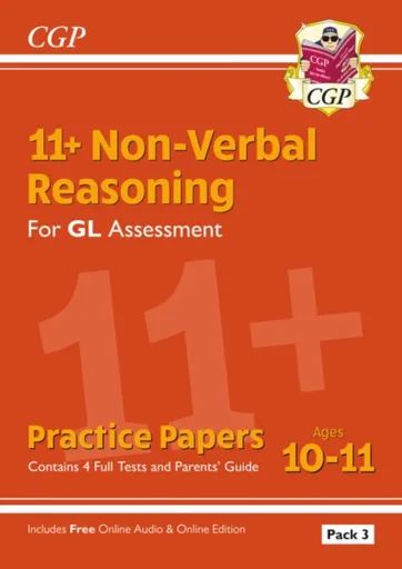 11+ GL Non-Verbal Reasoning Practice Papers: Ages 10-11 Pack 3 (inc Parents' Guide & Online Edition) - CGP Books
