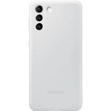 Samsung Silikonový zadní kryt světle pro Galaxy S21+ šedý (EF-PG996TJEGWW)