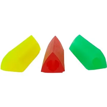 Sundo Gumový nástavec na tužku nebo pero, 3 ks - trojúhelníkový (S-27331)