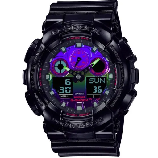 Casio G-Shock GA-100RGB-1ADR - 30 dnů na vrácení zboží