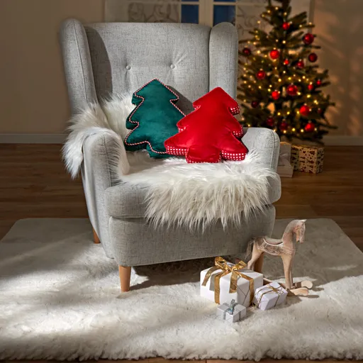 Polštářek Vánoční stromeček, zelený