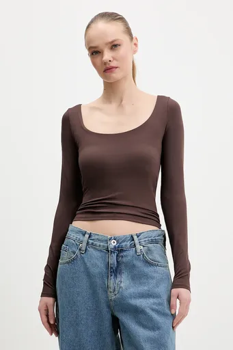 Tričko s dlouhým rukávem Hollister Co.