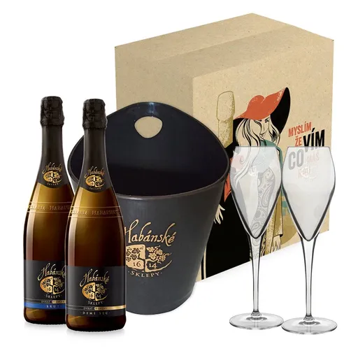 Šumivý dárkový set Habánské sklepy