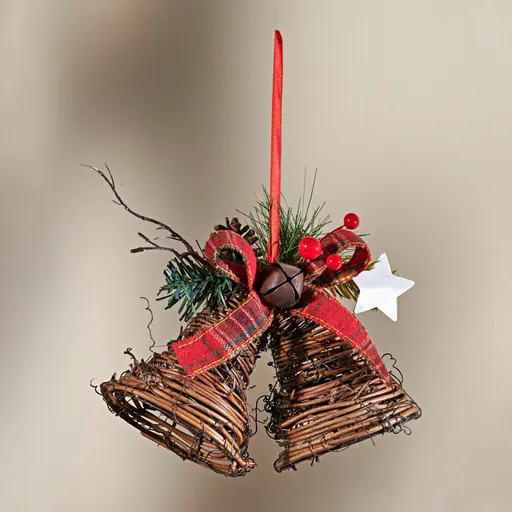 Závěsná dekorace Ratanové zvonky