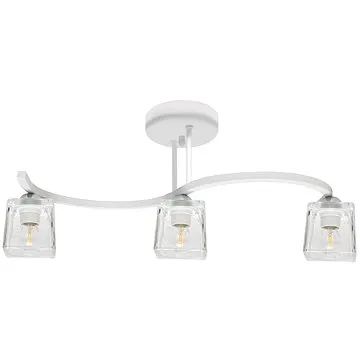 Přisazený lustr SANTOS 3xE27/60W/230V bílá (102059)