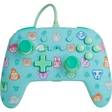 PowerA Enhanced Wired Controller - Animal Crossing - Nintendo Switch (1518388-02)