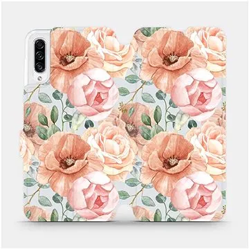 Flip pouzdro na mobil Samsung Galaxy A30s - MP02S Pastelové květy (5903516758517)