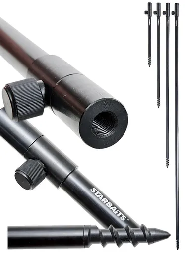 Starbaits vidlička black spot power drill - 120-210 cm